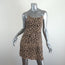 Equipment x Kate Moss Slip Dress Jessa Beige Leopard Print Silk Size Extra Small