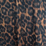 Erdem Dress Elviretta Leopard Print Fil Coupe Chiffon Size US 2 - Celebrity Owned