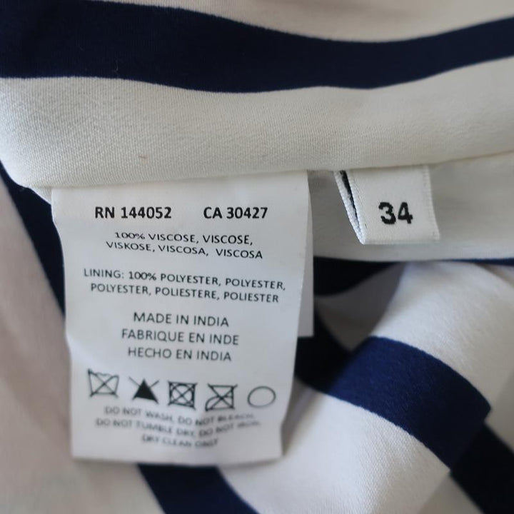 Essentiel Antwerp Jacket Red &amp; White Checked Chenille Size 34 - Celebrity Owned