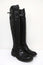 Fiorentini + Baker Elena Lace-Back Over the Knee Boots Black Leather Size 36.5