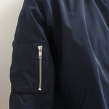 Frame Classic Bomber Jacket Navy Size Medium - Celebrity Owned