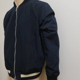 Frame Classic Bomber Jacket Navy Size Medium - Celebrity Owned