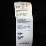 Free People Mini Skirt Solid Gold Black Ruffled Ribbed Knit Size Small - Celebrity Owned