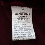 G. Label goop Midi Slip Dress Chelsea Oxblood Satin and Velvet Size 0 - Celebrity Owned