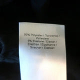 GANNI Wrap Shirt Black Crinkled Satin Size 36 Long Sleeve Blouse NEW - Celebrity Owned