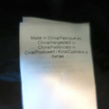 GANNI Wrap Shirt Black Crinkled Satin Size 36 Long Sleeve Blouse NEW - Celebrity Owned