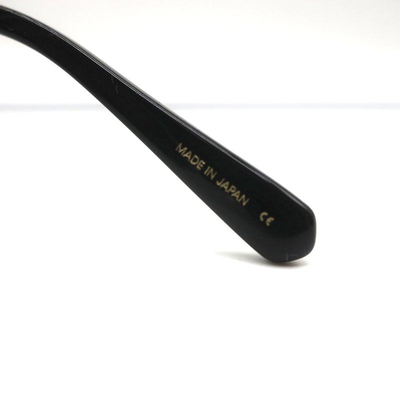 Garrett Leight Mr. Leight Runyon Sunglasses Black/Gold NEW - Celebrity Owned