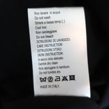 Giambattista Valli Dress Black Ruffled Chiffon & Navy Cady Size 44 Long Sleeve - Celebrity Owned