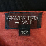 Giambattista Valli Dress Leopard-Trim Black & Gold Knit Size 44 Sleeveless Shift - Celebrity Owned