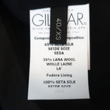 Giambattista Valli Sleeveless Dress Black Chiffon-Paneled Wool Size Extra Small - Celebrity Owned