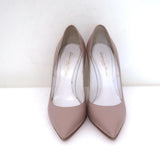 Gianvito Rossi Gianvito 105 Pumps Dusty Pink Leather Size 36.5 Pointed Toe Heels - Celebrity Owned