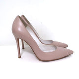 Gianvito Rossi Gianvito 105 Pumps Dusty Pink Leather Size 36.5 Pointed Toe Heels - Celebrity Owned