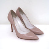 Gianvito Rossi Gianvito 105 Pumps Dusty Pink Leather Size 36.5 Pointed Toe Heels - Celebrity Owned