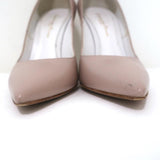 Gianvito Rossi Gianvito 105 Pumps Dusty Pink Leather Size 36.5 Pointed Toe Heels - Celebrity Owned