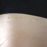 Gianvito Rossi Knee High Boots Suzan Black Leather Size 36 Pointed Toe High Heel - Celebrity Owned