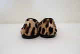Giuseppe Zanotti Ballet Flats Leopard Print Pony Hair Size 38.5 - Celebrity Owned