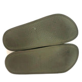 Givenchy Camo Pool Slides Green Rubber Size 39 Flat Sandals - Celebrity Owned