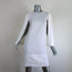 Givenchy Cape Sleeve Dress White Stretch Crepe Size 36