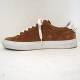 Givenchy Urban Knots Low Top Sneakers Brown Suede & White Leather Size 37.5 - Celebrity Owned