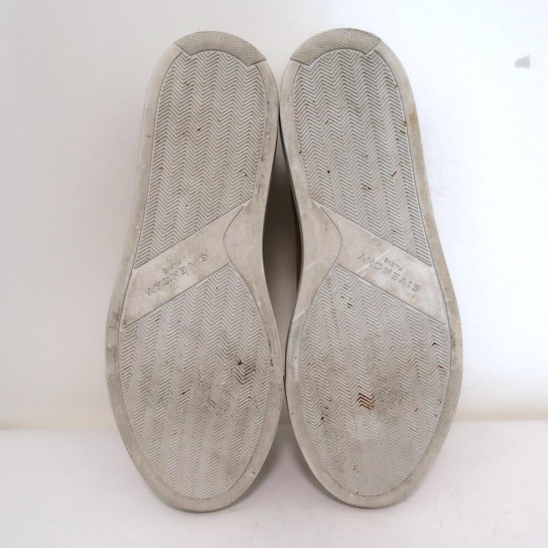 Givenchy Urban Knots Low Top Sneakers Brown Suede &amp; White Leather Size 37.5 - Celebrity Owned