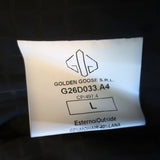 Golden Goose Deluxe Brand Comma Print Blazer Gray Mohair-Wool Size Large - Celebrity Owned