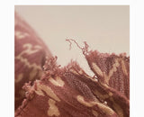 Ulla Johnson Manet Blouse Rose Printed Cotton Size 2 Ruffle Sleeve Top