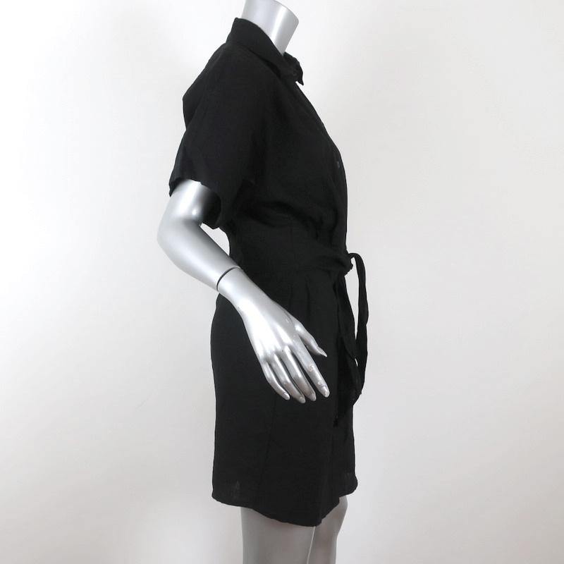 & other stories black shirt dress & Other Stories | shirt mini dress | Black