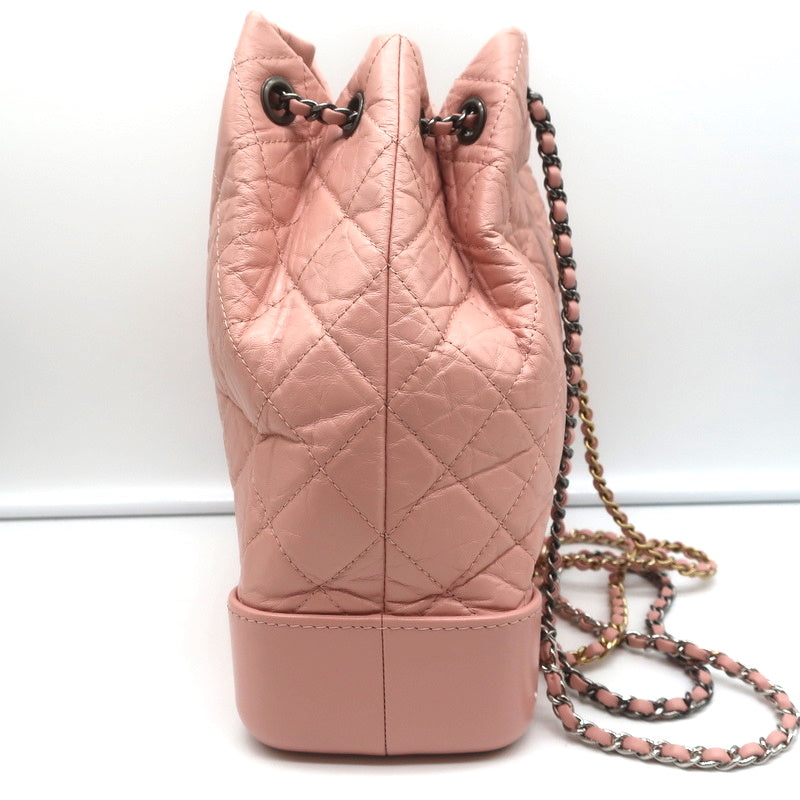 Chanel Leather Gabrielle Shoulder Bag Pink Pony-style calfskin ref.776006 -  Joli Closet