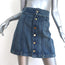 FRAME Denim Le Panel Mini Skirt Georgetown Cotton Size 25