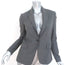 Theory Blazer Dief Gray Stretch Wool Size 0 Single Button Jacket