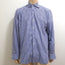 Isaia Button Down Shirt Purple Gingham Cotton Size 41 - 16