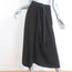 James Perse Midi Wrap Skirt Black Wool-Blend Size 1