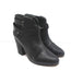 Rag & Bone Harrow Ankle Boots Black Leather Size 38.5 High Heel Booties