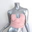 Zara Draped Halter Crop Top Pink Size Extra Small NEW