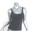 Michael Kors Tank Top Gray Stretch Wool Ribbed Knit Size Medium