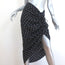 Veronica Beard Ruched Skirt Ari Black Printed Silk Size 6