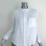 Xirena Button Down Shirt Finley White Gauze Size Extra Small Long Sleeve Top