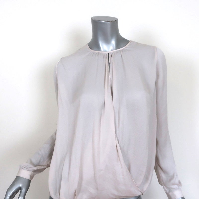 Vince Cross-Front Blouse