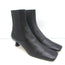 Proenza Schouler Square Toe Chelsea Boots Black Leather Size 41 Kitten Heel