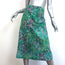 Batsheva Suffragette Midi Skirt Green Monet Floral Print Cotton Size 4 NEW