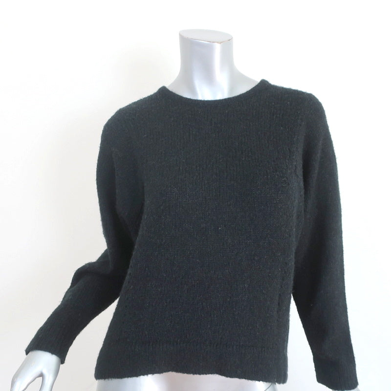 LOUIS VUITTON Felted Wool Pullover Grey. Size XL