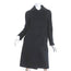 Prada Double Breasted Coat Black Wool-Angora Size 40
