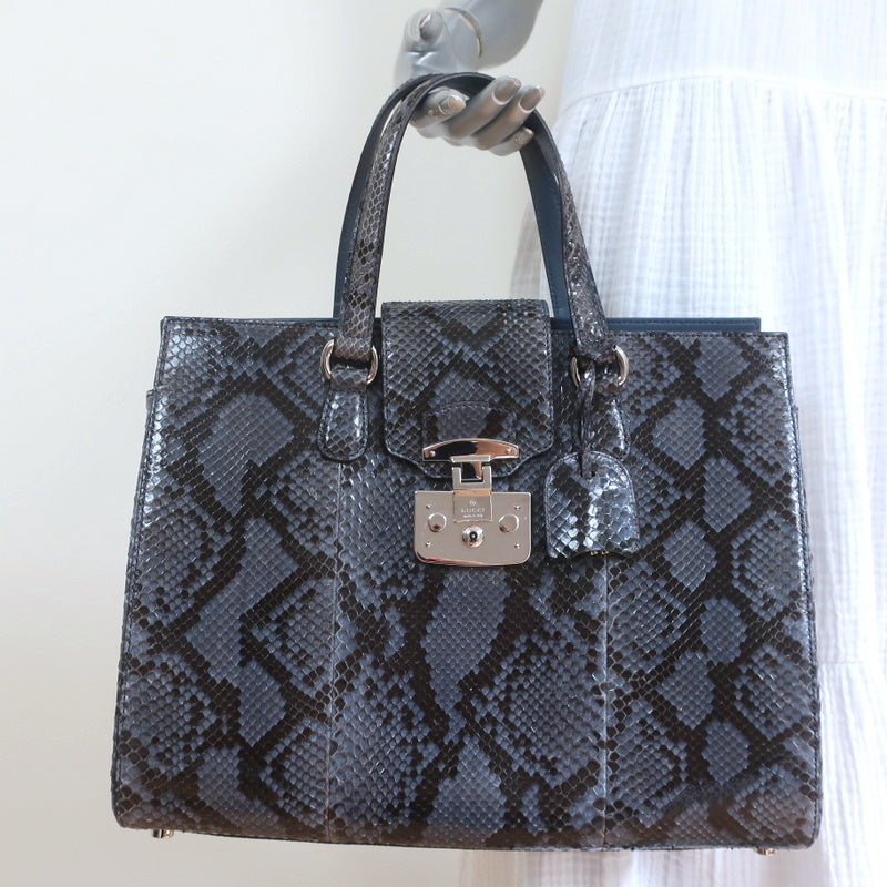 Michael Kors Collection Mini Clean Croc-Embossed Leather Flap Bag