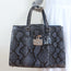 Gucci Lady Lock Large Tote Blue Snakeskin Top Handle Bag