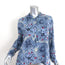 Isabel Marant Etoile Top Maria Blue Printed Cotton Size 40 Long Sleeve Shirt