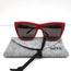 MITA Wynwood Cat Eye Sunglasses Red NEW