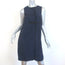 Marni Summer Edition 2011 Dress Navy Cotton-Linen Size 40 Sleeveless Shift