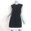 Balenciaga Bicolor Dress Black/White Stretch Crepe Size 42 Sleeveless Mini