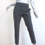The Row Trousers Gray Stretch Polyester Size 2 Skinny Pants