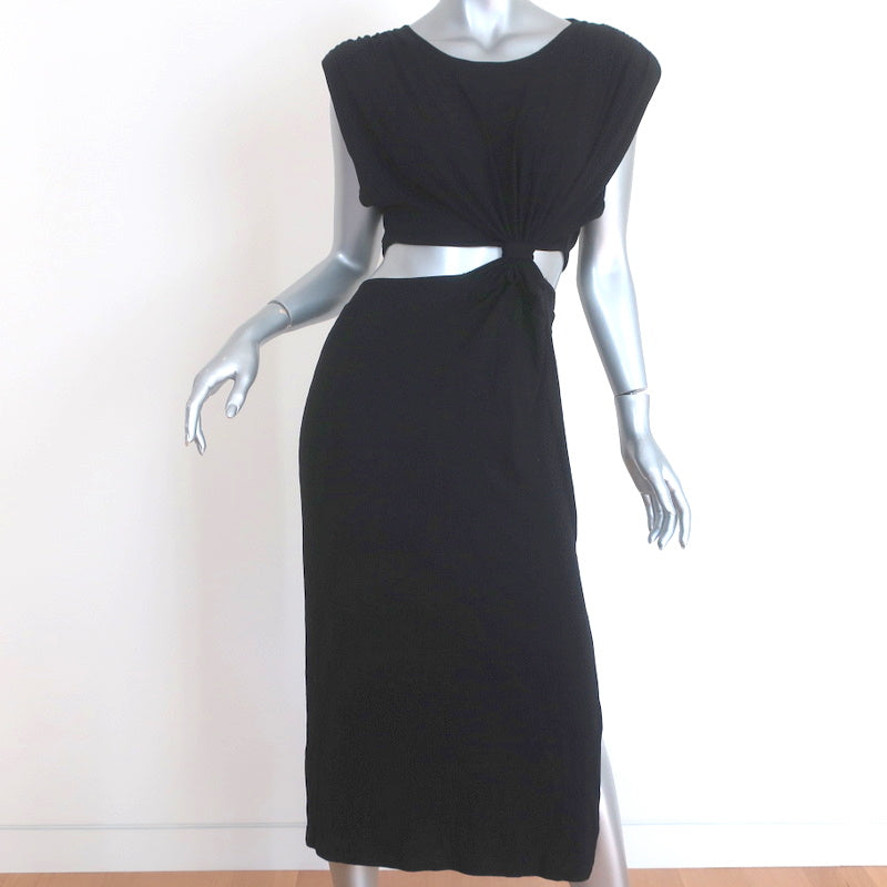 lna cut out dress LNA Women's Estelle Midi Tank Dress - Black